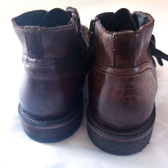 Johnston & Murphy Lofting Double-Buckle Monk Strap Chukka Ankle Boot 11 - Picture 7 of 13